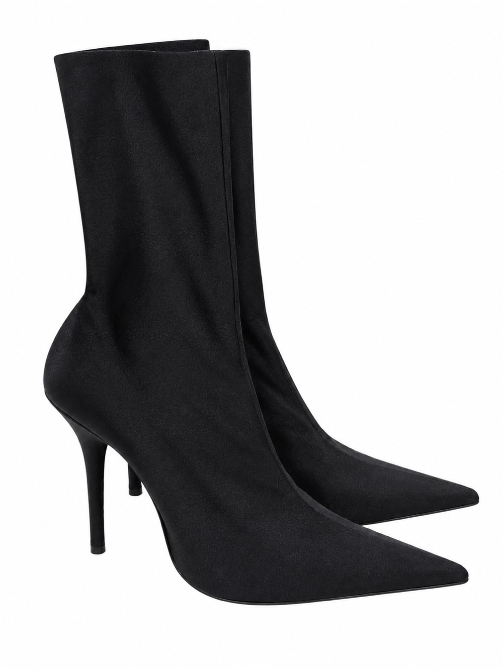 Balenciaga Knife Boots Stretch Satin 39.5